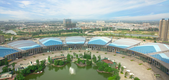 成都世紀(jì)城新國際會展中心外觀圖