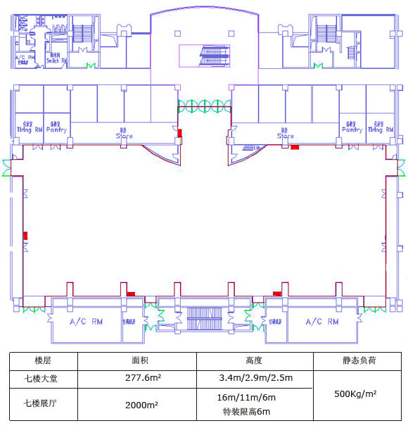 上海世貿(mào)商城場館圖