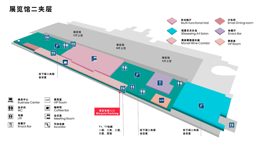 南京國(guó)際展覽中心場(chǎng)館圖